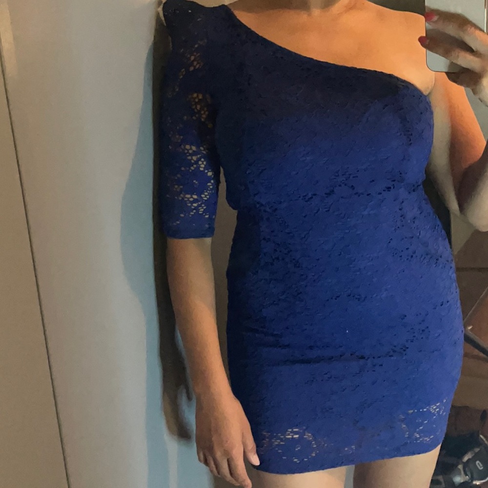 Mini Dress One Shoulder
